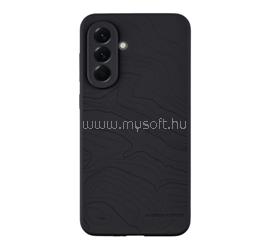 TACTICAL Samsung A56 5G TACTICAL BEAVER szilikon telefonvédő mikrofiber plüss belső, topográfiai minta, FEKETE TACTICAL_57983126372 small