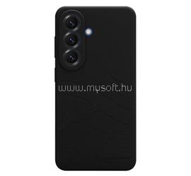 TACTICAL Samsung S26 TACTICAL BEAVER szilikon telefonvédő mikrofiber plüss belső, topográfiai minta, FEKETE TACTICAL_57983129161 small