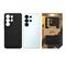TACTICAL Samsung S26 Ultra TACTICAL BEAVER szilikon telefonvédő mikrofiber plüss belső, topográfiai minta, FEKETE TACTICAL_57983129162 small