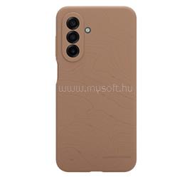 TACTICAL Samsung A18 5G / A18 4G TACTICAL BEAVER szilikon telefonvédő mikrofiber plüss belső, topográfiai minta, SÖTÉTBARNA TACTICAL_57983128339 small
