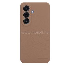 TACTICAL Samsung S26 TACTICAL BEAVER szilikon telefonvédő mikrofiber plüss belső, topográfiai minta, SÖTÉTBARNA TACTICAL_57983129160 small