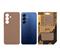 TACTICAL Samsung S26 TACTICAL BEAVER szilikon telefonvédő mikrofiber plüss belső, topográfiai minta, SÖTÉTBARNA TACTICAL_57983129160 small
