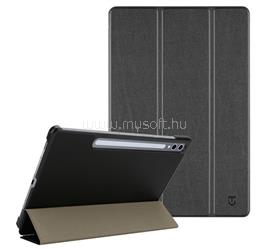TACTICAL Samsung Tab S10 Lite WIFI TACTICAL BOOK TRIFOLD tok álló, bőr hatású aktív FLIP, asztali tartó, FEKETE TACTICAL_57983127889 small