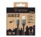 TACTICAL TACTICAL FAST ROPE ARAMID 2.0 adatkábel USB - Type-C, 100cm, FEKETE TACTICAL_57983127947 small