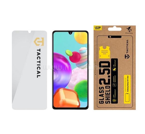 TACTICAL Samsung A41 TACTICAL GLASS SHIELD 2.5D képernyővédő üveg 2.5D, 9H, ÁTLÁTSZÓ