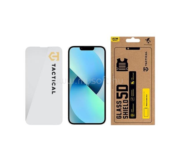 TACTICAL iPhone 13 mini TACTICAL GLASS SHIELD 2.5D képernyővédő üveg 2.5D, 9H, ÁTLÁTSZÓ