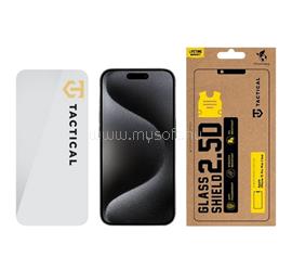 TACTICAL iPhone 15 Pro TACTICAL GLASS SHIELD 2.5D képernyővédő üveg 2.5D, 9H, ÁTLÁTSZÓ TACTICAL_57983115942 small