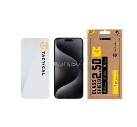 TACTICAL iPhone 15 Pro Max TACTICAL GLASS SHIELD 2.5D képernyővédő üveg 2.5D, 9H, ÁTLÁTSZÓ TACTICAL_57983115943 small