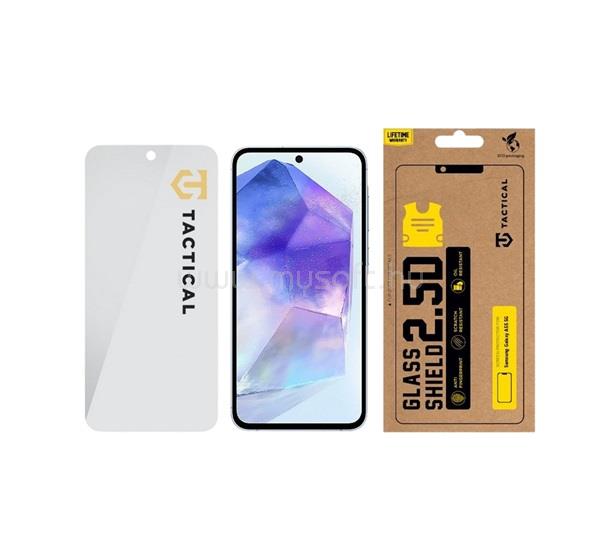 TACTICAL Samsung A55 5G TACTICAL GLASS SHIELD 2.5D képernyővédő üveg 2.5D, 9H, ÁTLÁTSZÓ