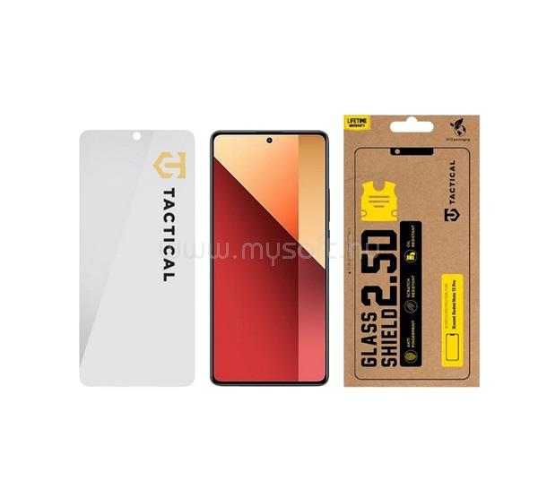 TACTICAL Redmi Note 13 Pro 4G / Poco X6 / Note 13 Pro 5G TACTICAL GLASS SHIELD 2.5D képernyővédő üveg 2.5D, 9H, ÁTLÁTSZÓ
