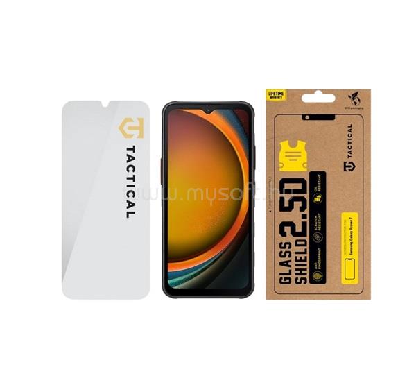 TACTICAL Samsung Xcover 7 TACTICAL GLASS SHIELD 2.5D képernyővédő üveg 2.5D, 9H, ÁTLÁTSZÓ