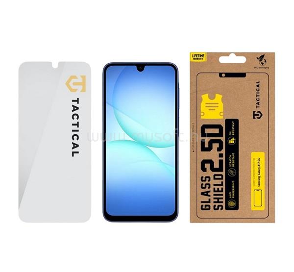 TACTICAL Samsung A18 5G / A18 4G / A17 4G TACTICAL GLASS SHIELD 2.5D képernyővédő üveg 2.5D, 9H, ÁTLÁTSZÓ