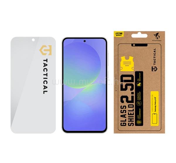 TACTICAL Samsung A37 5G TACTICAL GLASS SHIELD 2.5D képernyővédő üveg 2.5D, 9H, ÁTLÁTSZÓ