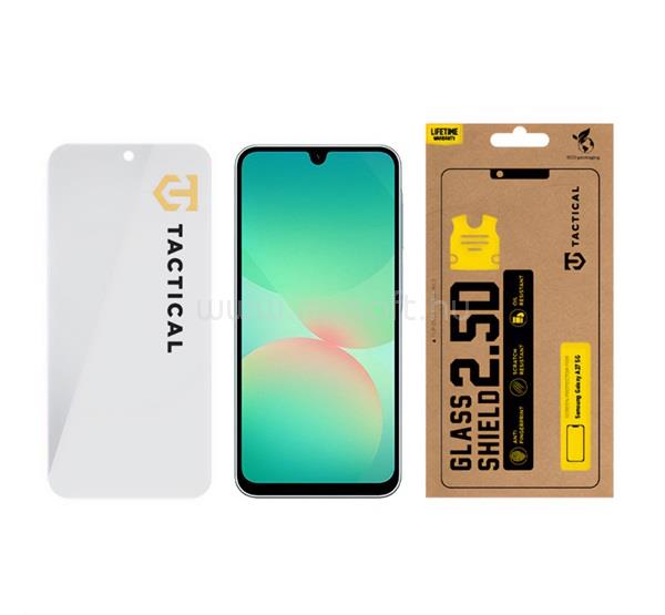 TACTICAL Samsung A27 5G TACTICAL GLASS SHIELD 2.5D képernyővédő üveg 2.5D, 9H, ÁTLÁTSZÓ
