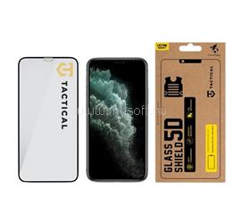 TACTICAL iPhone 11 Pro Max / XS Max 6.5 TACTICAL GLASS SHIELD 5D képernyővédő üveg 5D, 9H, FEKETE TACTICAL_2452044 small