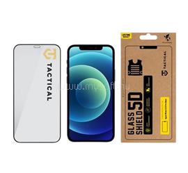 TACTICAL iPhone 12 Pro / 12 TACTICAL GLASS SHIELD 5D képernyővédő üveg 5D, 9H, FEKETE TACTICAL_2454061 small