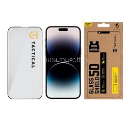 TACTICAL iPhone 14 Pro Max TACTICAL GLASS SHIELD 5D képernyővédő üveg 5D, 9H, FEKETE TACTICAL_57983110052 small