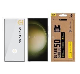 TACTICAL Samsung S23 Ultra TACTICAL GLASS SHIELD 5D képernyővédő üveg 5D, 9H, FEKETE TACTICAL_57983113667 small