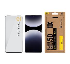 TACTICAL Poco X7 / Redmi Note 14 Pro 5G / Redmi Note 14 Pro 4G TACTICAL GLASS SHIELD 5D képernyővédő üveg 5D, 9H, FEKETE TACTICAL_57983124113 small