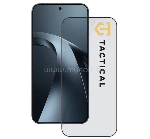 TACTICAL Xiaomi 17T Pro TACTICAL GLASS SHIELD 5D képernyővédő üveg 5D, 9H, FEKETE