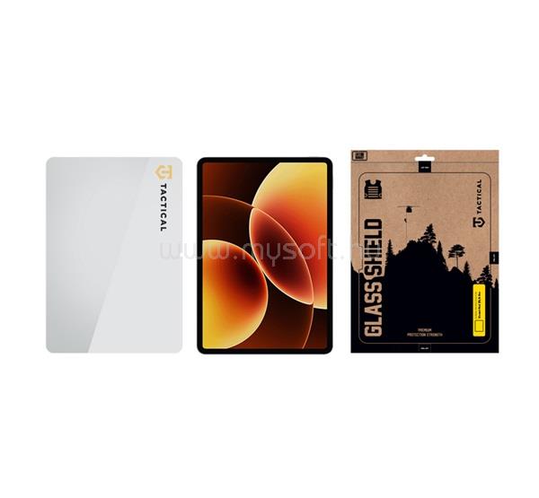 TACTICAL Xiaomi Pad 8 Pro / Pad 8 / Pad 7 Pro TACTICAL GLASS SHIELD képernyővédő üveg 2.5D, 9H, ÁTLÁTSZÓ