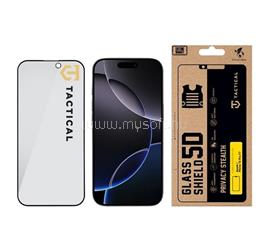 TACTICAL iPhone 17 / 16 Pro TACTICAL GLASS SHIELD PRIVACY STEALTH 5D képernyővédő üveg 5D, betekintés védelem, FEKETE TACTICAL_57983127196 small