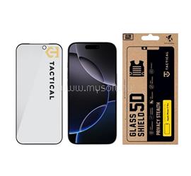 TACTICAL iPhone 18 Pro / 17 Pro TACTICAL GLASS SHIELD PRIVACY STEALTH 5D képernyővédő üveg 5D, betekintés védelem, FEKETE TACTICAL_57983128075 small