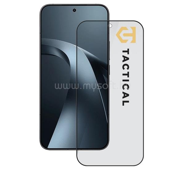 TACTICAL Xiaomi 17T Pro TACTICAL GLASS SHIELD PRIVACY STEALTH 5D képernyővédő üveg 5D, betekintés védelem, FEKETE