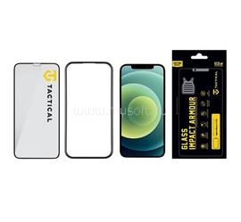 TACTICAL iPhone XR 6.1 TACTICAL IMPACT ARMOUR GLASS képernyővédő üveg 3D, antibakteriális + segédkeret, ÁTLÁTSZÓ TACTICAL_57983114105 small
