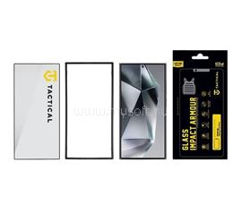 TACTICAL Samsung S24 Ultra TACTICAL IMPACT ARMOUR GLASS képernyővédő üveg 3D, antibakteriális + segédkeret, ÁTLÁTSZÓ TACTICAL_57983120955 small