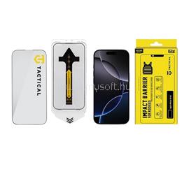 TACTICAL iPhone 17 TACTICAL IMPACT BARRIER FOR ROOKIES képernyővédő üveg 5D, 9H + segédkeret, FEKETE TACTICAL_57983122327 small