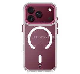 TACTICAL iPhone 18 Pro / 17 Pro TACTICAL MAGFORCE 2.0 szilikon telefonvédő ütésállóság, MagSafe, BURGUNDY TACTICAL_57983131432 small