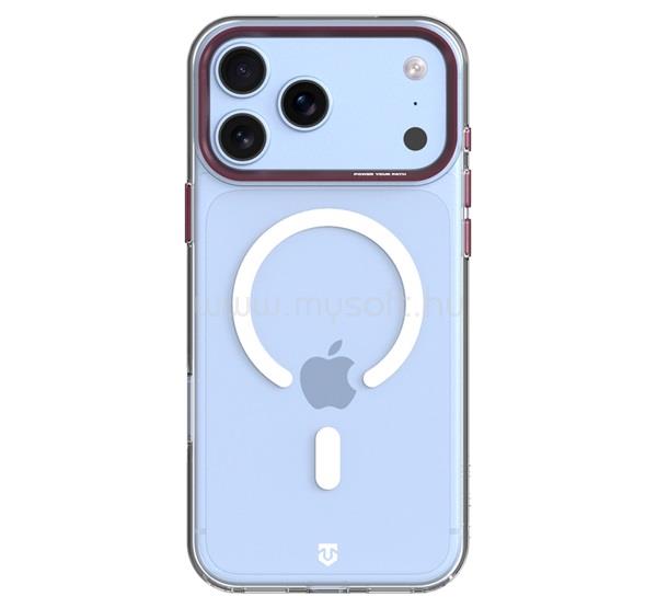 TACTICAL iPhone 18 Pro Max / 17 Pro Max TACTICAL MAGFORCE 2.0 szilikon telefonvédő ütésállóság, MagSafe, BURGUNDY