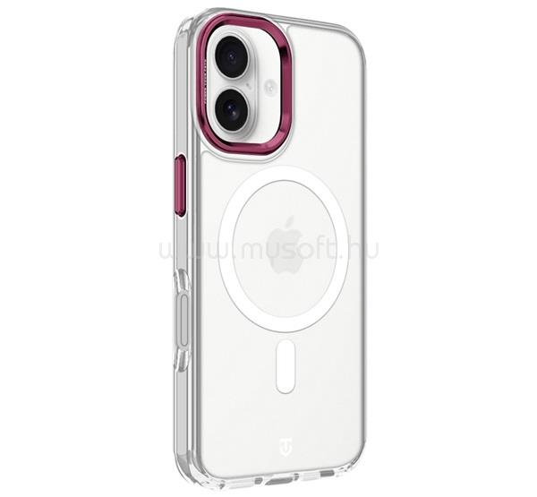 TACTICAL iPhone 17 TACTICAL MAGFORCE 2.0 szilikon telefonvédő ütésállóság, MagSafe, BURGUNDY