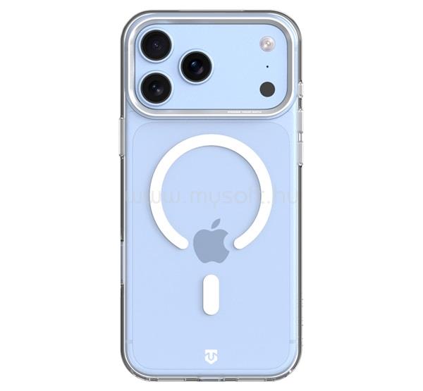 TACTICAL iPhone 18 Pro Max / 17 Pro Max TACTICAL MAGFORCE 2.0 szilikon telefonvédő ütésállóság, MagSafe, EZÜST