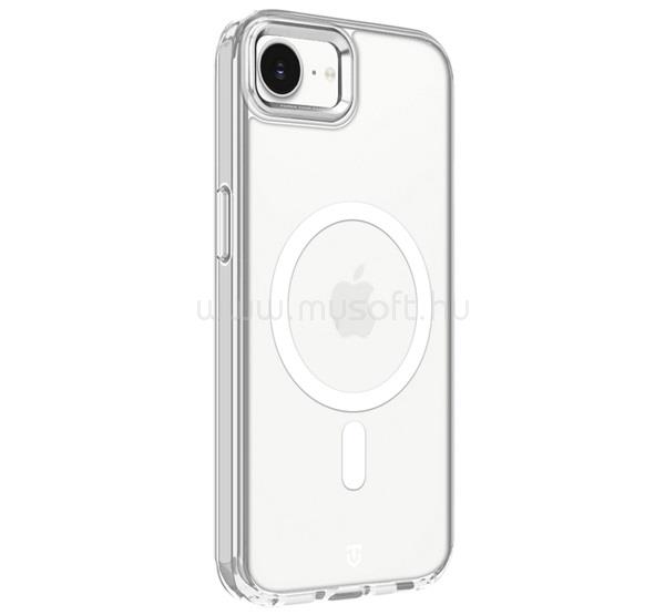 TACTICAL iPhone 17e / 16e TACTICAL MAGFORCE 2.0 szilikon telefonvédő ütésállóság, MagSafe, EZÜST
