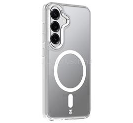 TACTICAL Samsung S25 TACTICAL MAGFORCE 2.0 szilikon telefonvédő ütésállóság, MagSafe, EZÜST TACTICAL_GP-196589 small