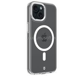TACTICAL iPhone 15 TACTICAL MAGFORCE 2.0 szilikon telefonvédő ütésállóság, MagSafe, EZÜST TACTICAL_GP-196597 small