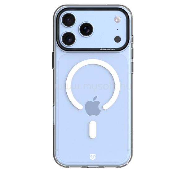 TACTICAL iPhone 18 Pro Max / 17 Pro Max TACTICAL MAGFORCE 2.0 szilikon telefonvédő ütésállóság, MagSafe, FEKETE