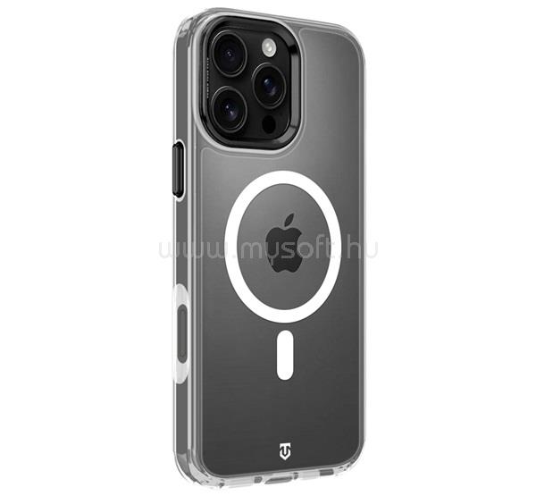TACTICAL iPhone 16 Pro Max TACTICAL MAGFORCE 2.0 szilikon telefonvédő ütésállóság, MagSafe, FEKETE