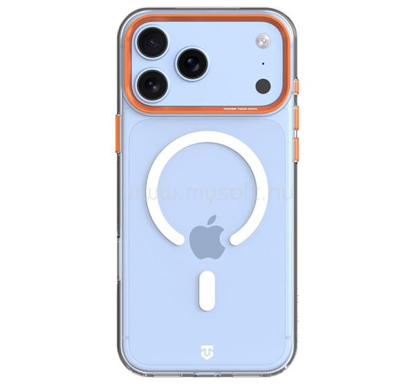 TACTICAL iPhone 18 Pro Max / 17 Pro Max TACTICAL MAGFORCE 2.0 szilikon telefonvédő ütésállóság, MagSafe, NARANCSSÁRGA