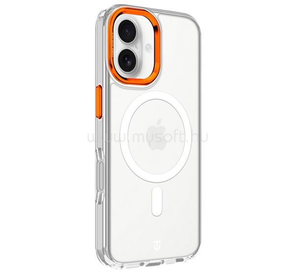TACTICAL iPhone 17 TACTICAL MAGFORCE 2.0 szilikon telefonvédő ütésállóság, MagSafe, NARANCSSÁRGA