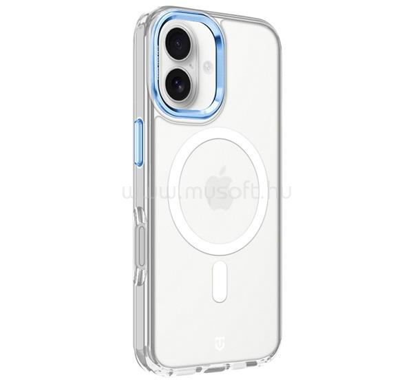 TACTICAL iPhone 17 TACTICAL MAGFORCE 2.0 szilikon telefonvédő ütésállóság, MagSafe, VILÁGOSKÉK