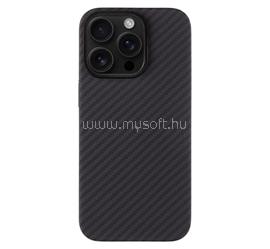 TACTICAL iPhone 16 Pro TACTICAL MAGFORCE ARAMID szilikon telefonvédő ultravékony, karbon minta, FEKETE TACTICAL_57983121872 small