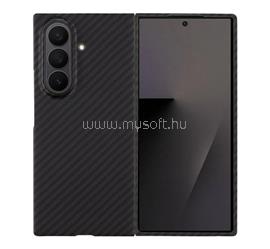 TACTICAL Samsung Z Fold7 TACTICAL MAGFORCE ARAMID szilikon telefonvédő ultravékony, karbon minta, FEKETE TACTICAL_57983126214 small