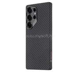 TACTICAL Samsung S26 Ultra TACTICAL MAGFORCE ARAMID szilikon telefonvédő ultravékony, karbon minta, FEKETE TACTICAL_57983129146 small