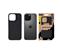 TACTICAL iPhone 16 Pro Max TACTICAL MAGFORCE BEAVER szilikon telefonvédő mikrofiber plüss belső, topográfiai minta, FEKETE TACTICAL_57983126356 small