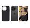 TACTICAL iPhone 15 Pro TACTICAL MAGFORCE BEAVER szilikon telefonvédő mikrofiber plüss belső, topográfiai minta, FEKETE TACTICAL_57983126362 small