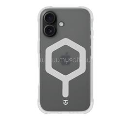 TACTICAL iPhone 16 TACTICAL MAGFORCE HEXAGON szilikon telefonvédő ütésállóság, MagSafe, FEHÉR TACTICAL_57983127332 small