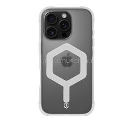 TACTICAL iPhone 16 Pro TACTICAL MAGFORCE HEXAGON szilikon telefonvédő ütésállóság, MagSafe, FEHÉR TACTICAL_57983127333 small